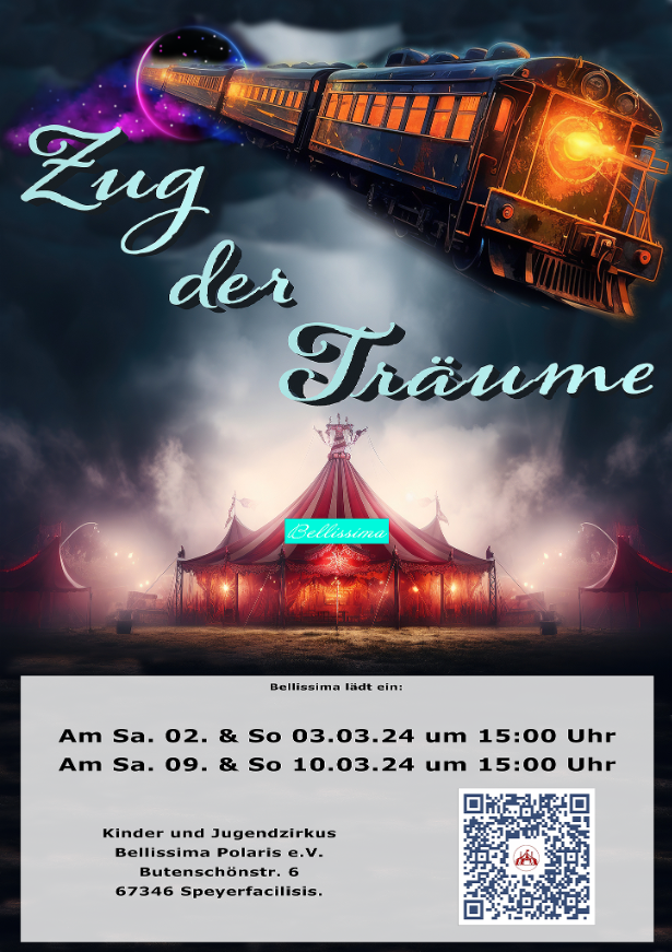 Plakat Zug der Traeume V1