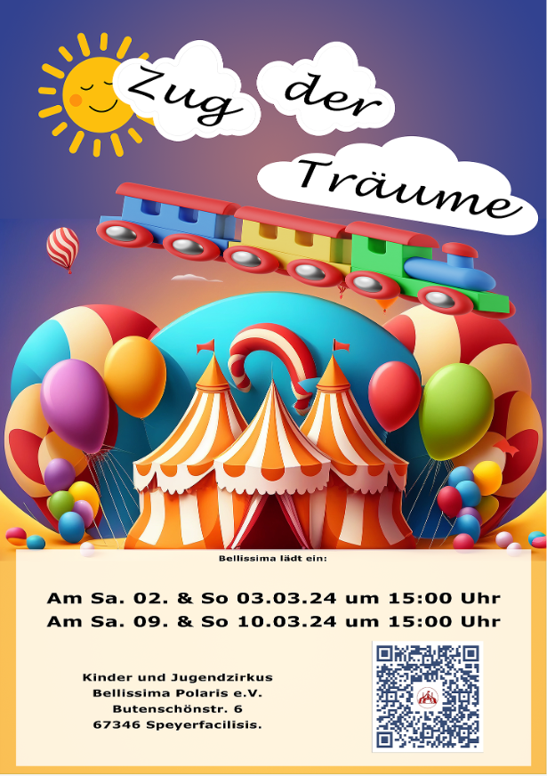 Plakat Zug der Traeume V2